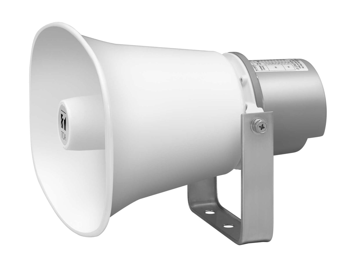 TOA SC-630TU Paging Horn Speaker 30 W 25/70.7 V Transformer Mounting Bracket Included