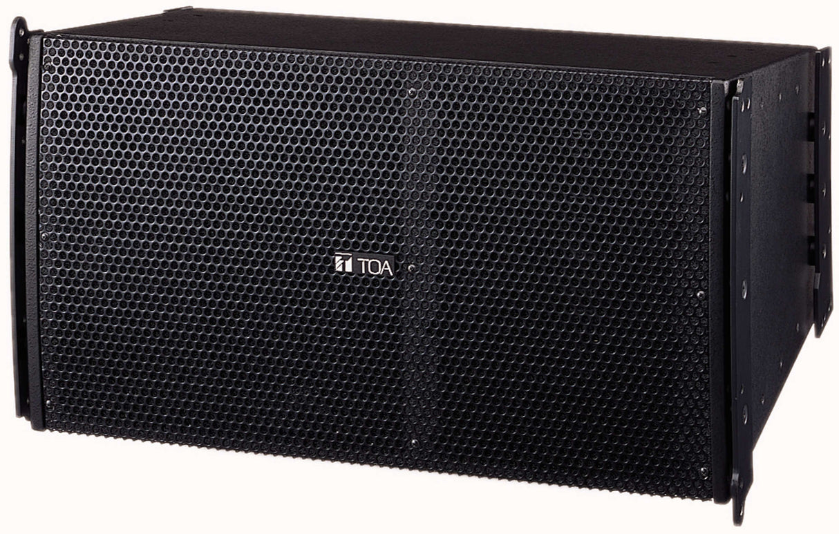TOA SR-A12S SR-A Series Short Throw Line Array Module 15 Degree LF: 450W HF: 180 W Black