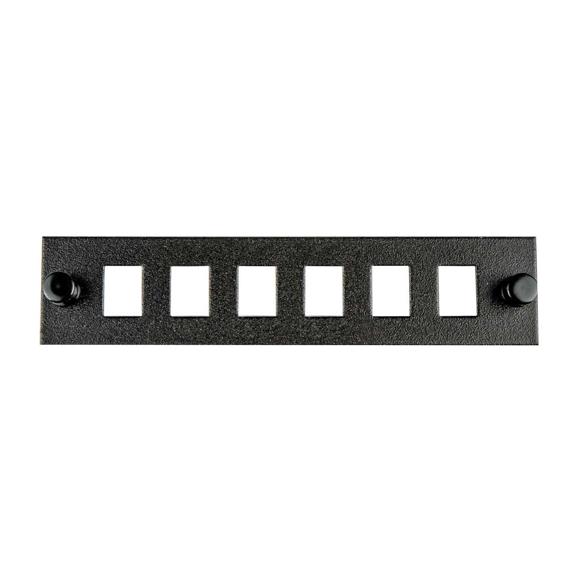 Cleerline SSF-06BLANK Adapter Plate, 6ea Blank Openings, (Holds 6 SC Simplex or 6 LC Duplex Adapters) Per Each