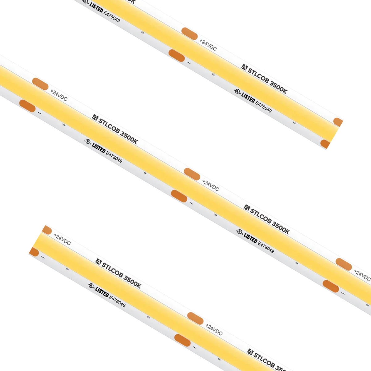 Proluxe PLX-STL54-COB-35K-24V-100 100FT REEL STL COB TAPE LIGHT, IP54, 1.96" CUT INCREMENT, 3500K, 2.19W/FT