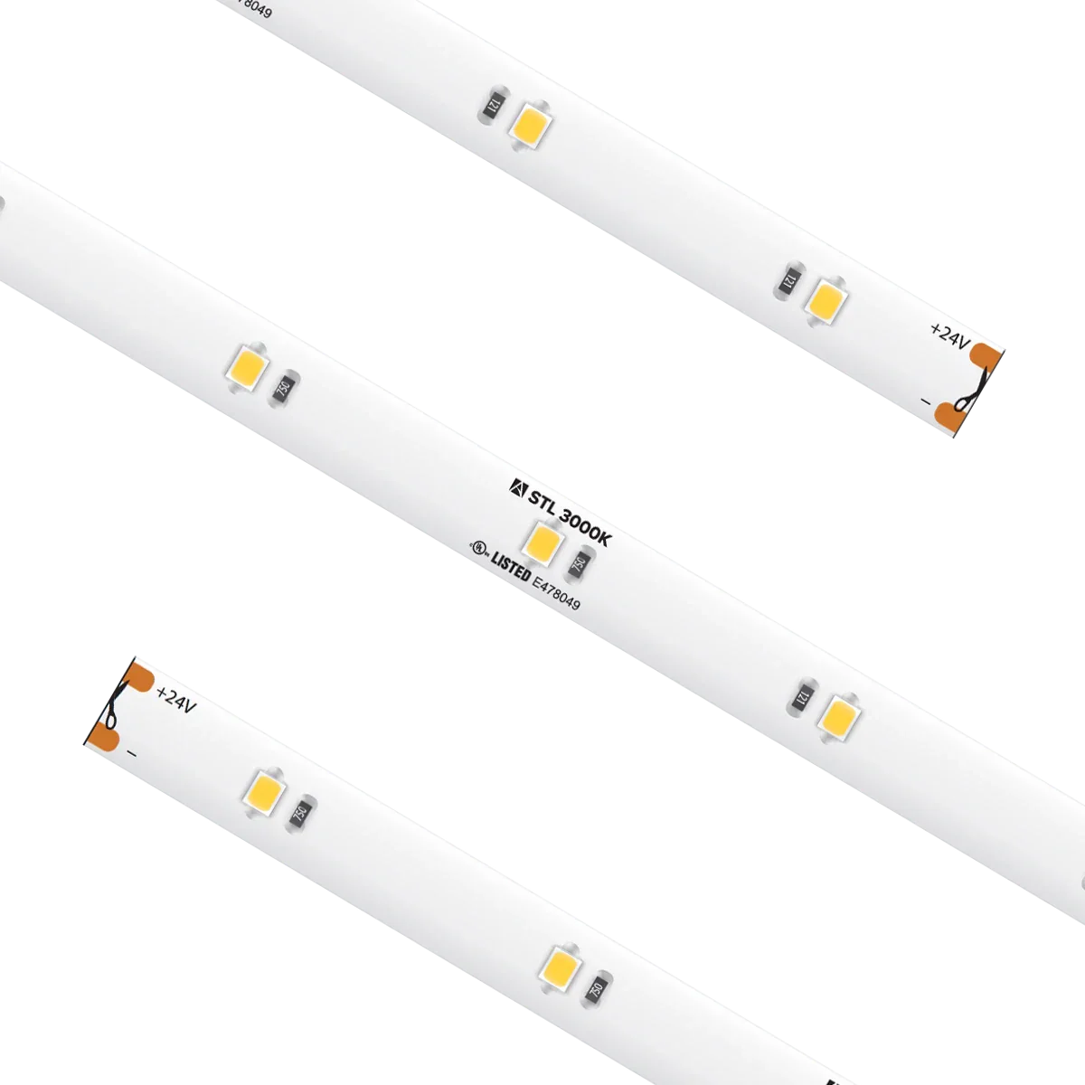 Proluxe PLX-STL54-30K-24V-33 STD GRADE TRULUX, 24V, 3000K, 32.8FT RL W/3 TL-CONKITS: Y0409676/TL-2PWR-HD 10MM 2PIN CONNECTOR W/6' CABLE, 2.7W/FT, 94+CRI, IP54, 6.56" CUT
