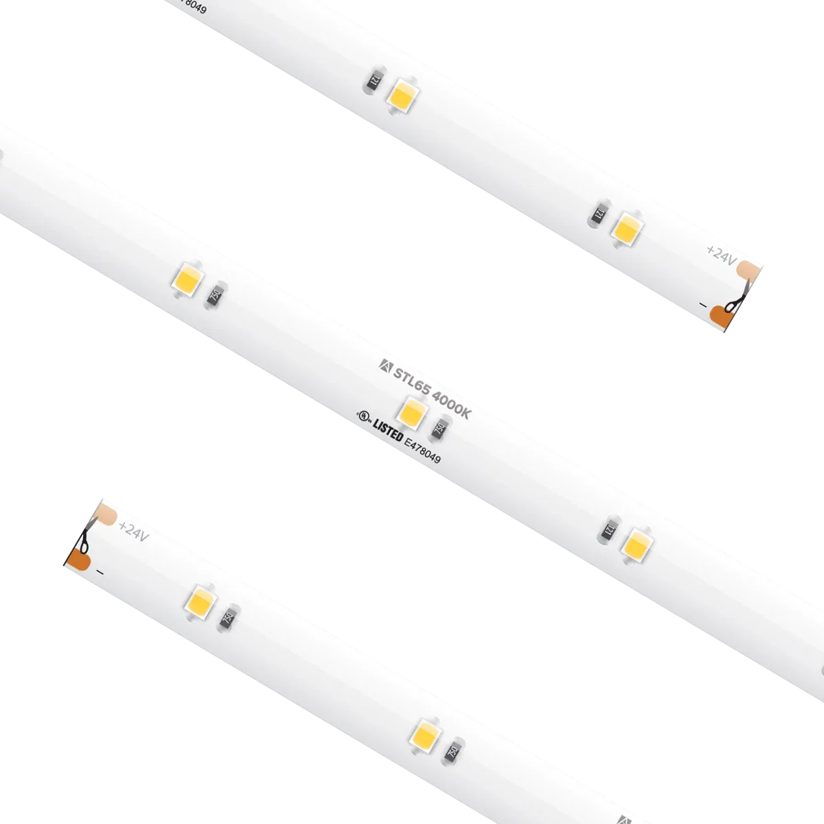 Proluxe PLX-STL65-40K-24V-16 STD GRD TRULUX IP65,24V,4000K,16.4FT RL,2.19W/FT,94+CRI, 6.56"CUT