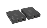 Simplified EXMICRO2iSW 50m 4K HDMI 2.0b (18Gbps) Extender on Cat6A/6* Cable with Integrated Switch