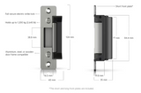Ubiquiti UA-Lock-Electric Fail-secure electric strike lock that connects to a UniFi Access Hub