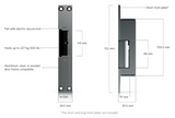 Ubiquiti UACC-Lock-Strike-Secure-8mm Fail-Secure Strike Lock 8mm
