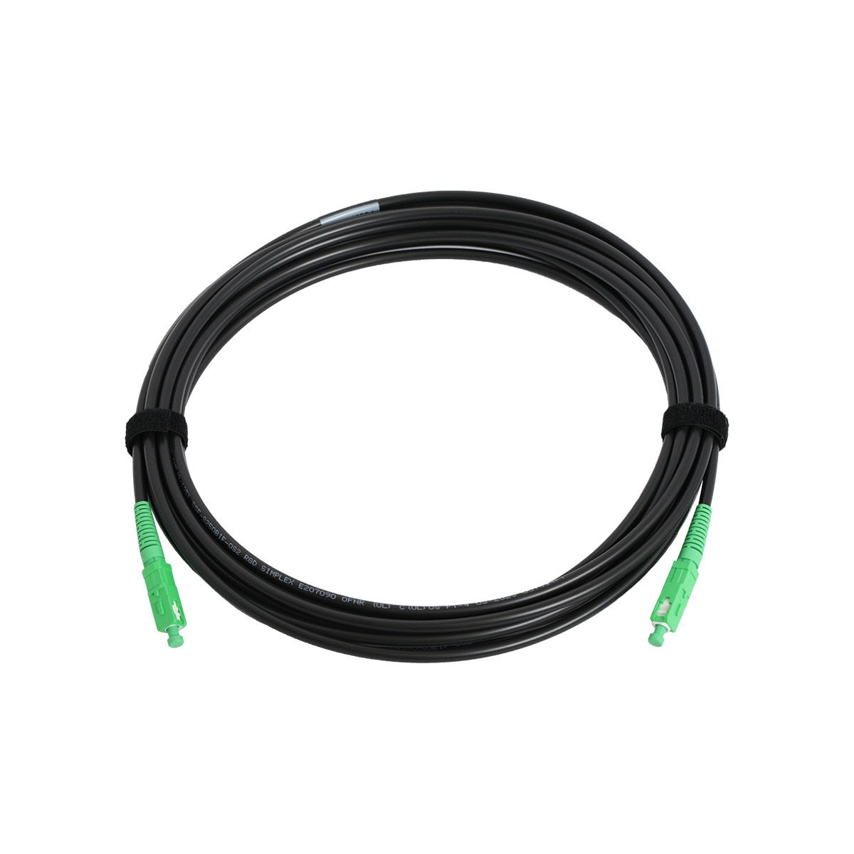 Cleerline SRGDSCSC050ft-APC SSF™ Simplex Rugged Drop Cable, OS2, SC/APC to SC/APC, 4.8 mm Riser I/O, 15.2 m / 50 ft Per Each