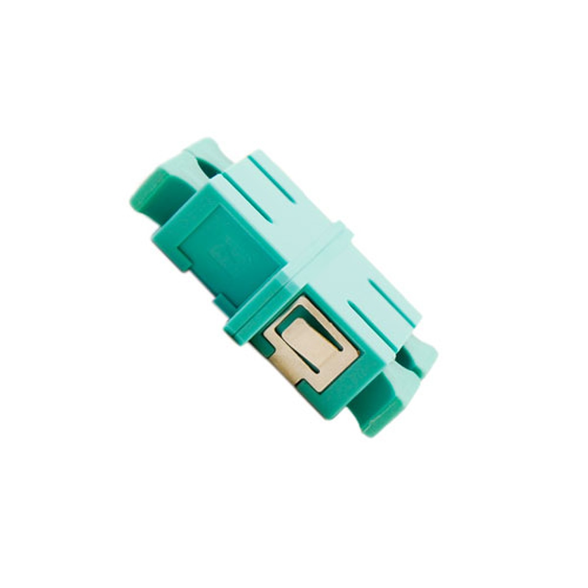 Cleerline SSF-DSCSC-MMADP SC/UPC Multimode Duplex Adapter (Aqua) Per Each