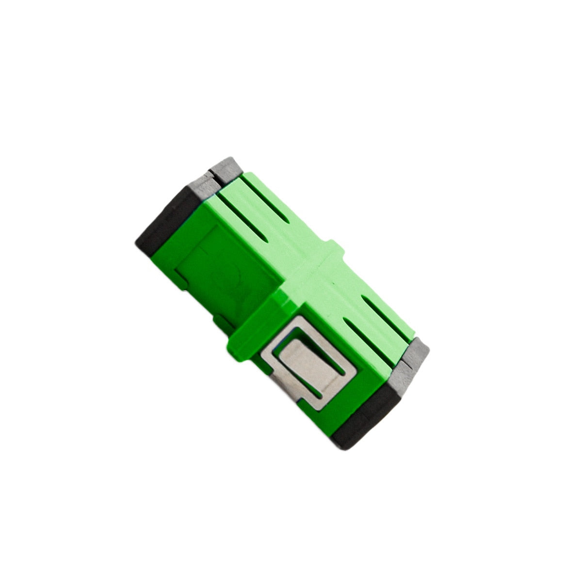Cleerline SSF-DSCSC-SMAPCADP SC/APC Single-mode Duplex Adapter (Green) Per Each