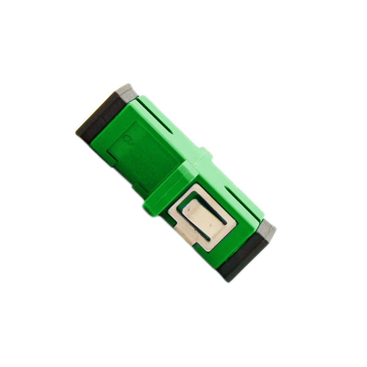 Cleerline SSF-SSCSC-SMAPCADP SC/APC Single-mode Simplex Adapter (Green) Per Each