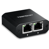 TRENDnet TEG-102S 2-Port Gigabit Splitter with USB Type C Power
