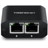 TRENDnet TEG-102S 2-Port Gigabit Splitter with USB Type C Power