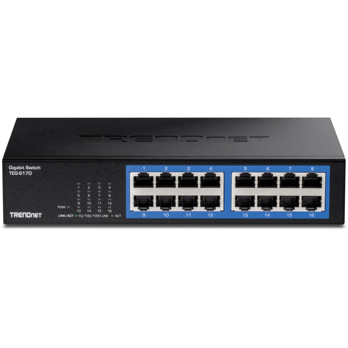 TRENDnet TEG-S17D 16-Port Gigabit Desktop Switch