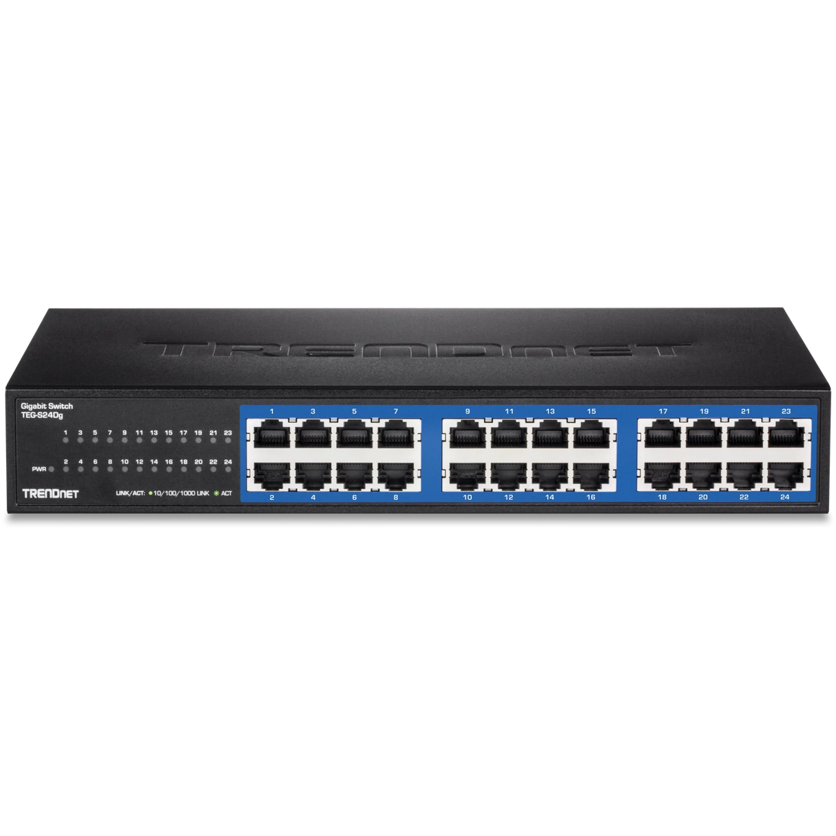 TRENDnet TEG-S24Dg 24-Port Gigabit GREENnet Desktop Switch