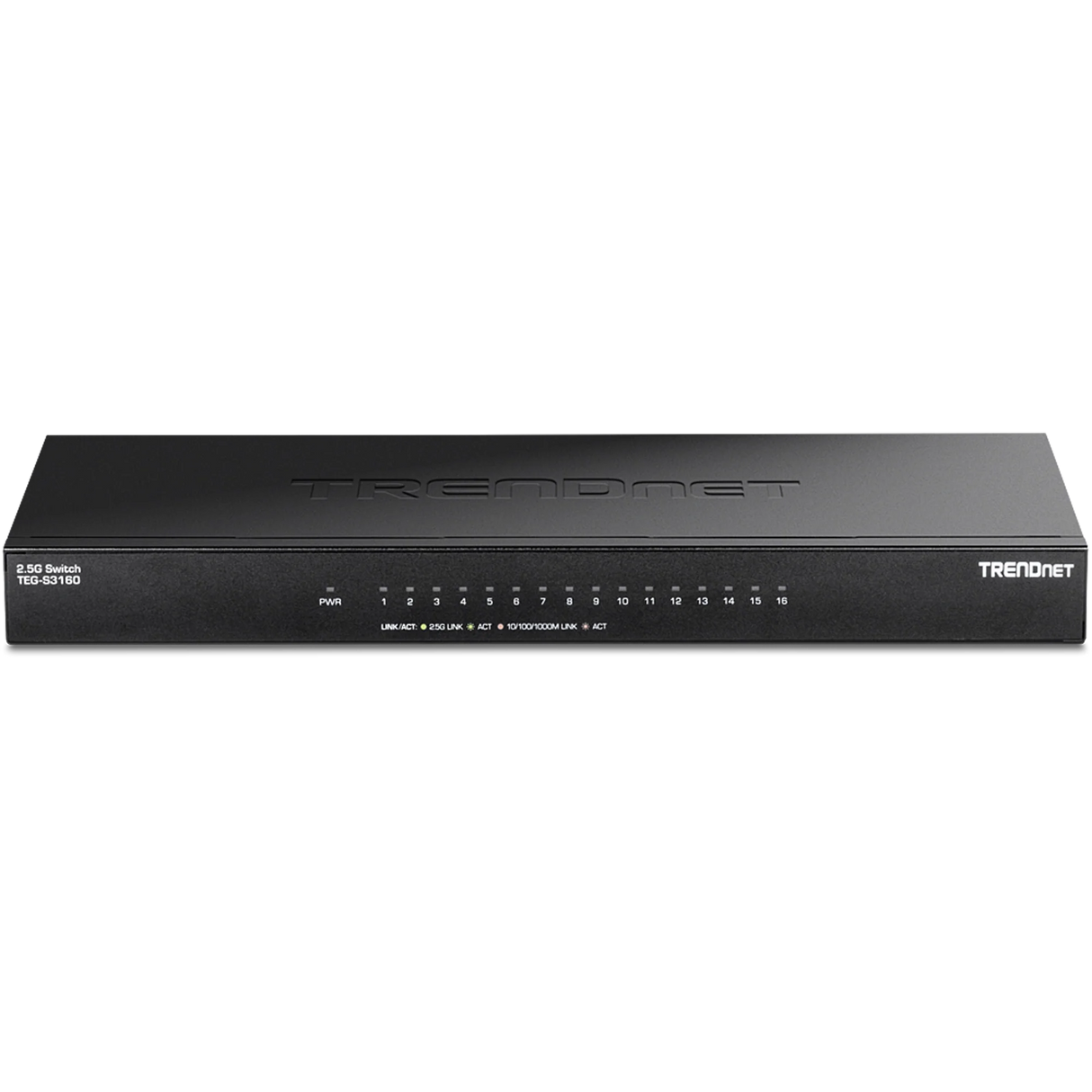 TRENDnet TEG-S3160 16-Port Unmanaged 2.5G Desktop Switch
