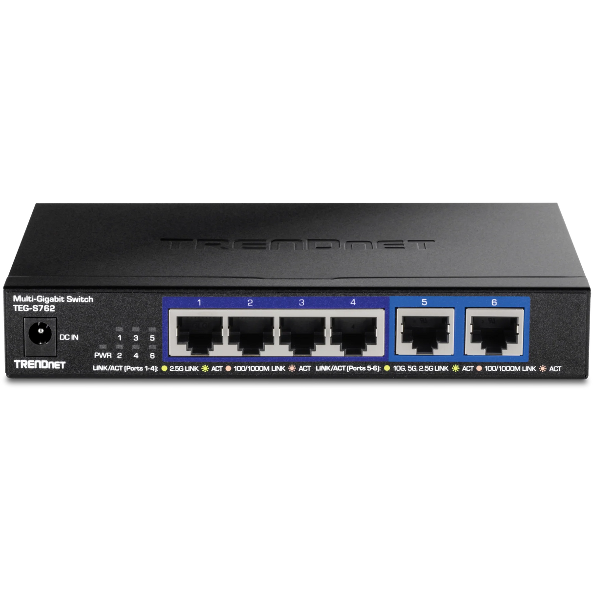 TRENDnet TEG-S762 6-Port Multi-Gig Switch