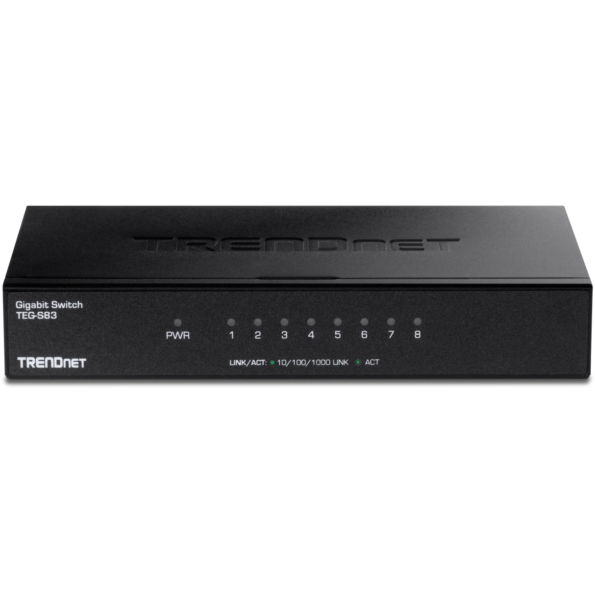 TRENDnet TEG-S83 8-Port Gigabit Desktop Switch