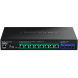 TRENDnet TPE-7124SBF 12-Port 10G PoE++ Web Smart Switch (720W)