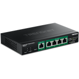 TRENDnet TPE-B541 5-Port Gigabit PoE++ Powered Managed Switch with PoE Passthrough