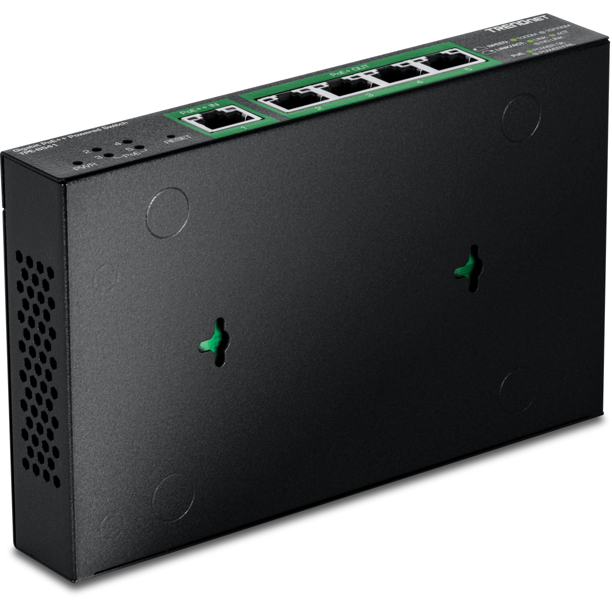 TRENDnet TPE-B541 5-Port Gigabit PoE++ Powered Managed Switch with PoE Passthrough