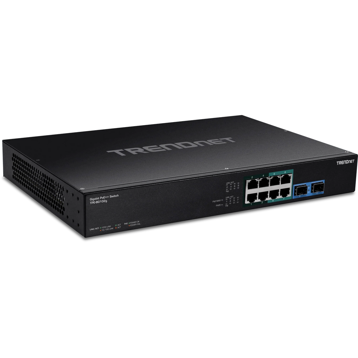 TRENDnet TPE-BG102G 10-Port Gigabit PoE++ Switch