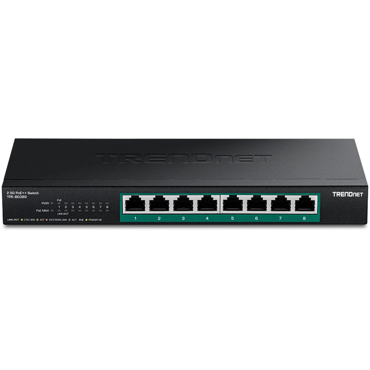TRENDnet TPE-BG380 8-Port 2.5G PoE++ Switch