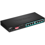 TRENDnet TPE-LG80 8-Port Gigabit Long Range PoE+ Switch