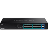TRENDnet TPE-TG182 18-Port Gigabit PoE+ Switch, 240W PoE Budget