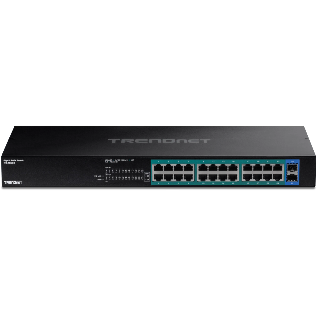 TRENDnet TPE-TG262 26-Port Gigabit PoE+ Switch