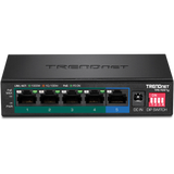 TRENDnet TPE-TG51g 5-Port Gigabit PoE+ Switch (60W)