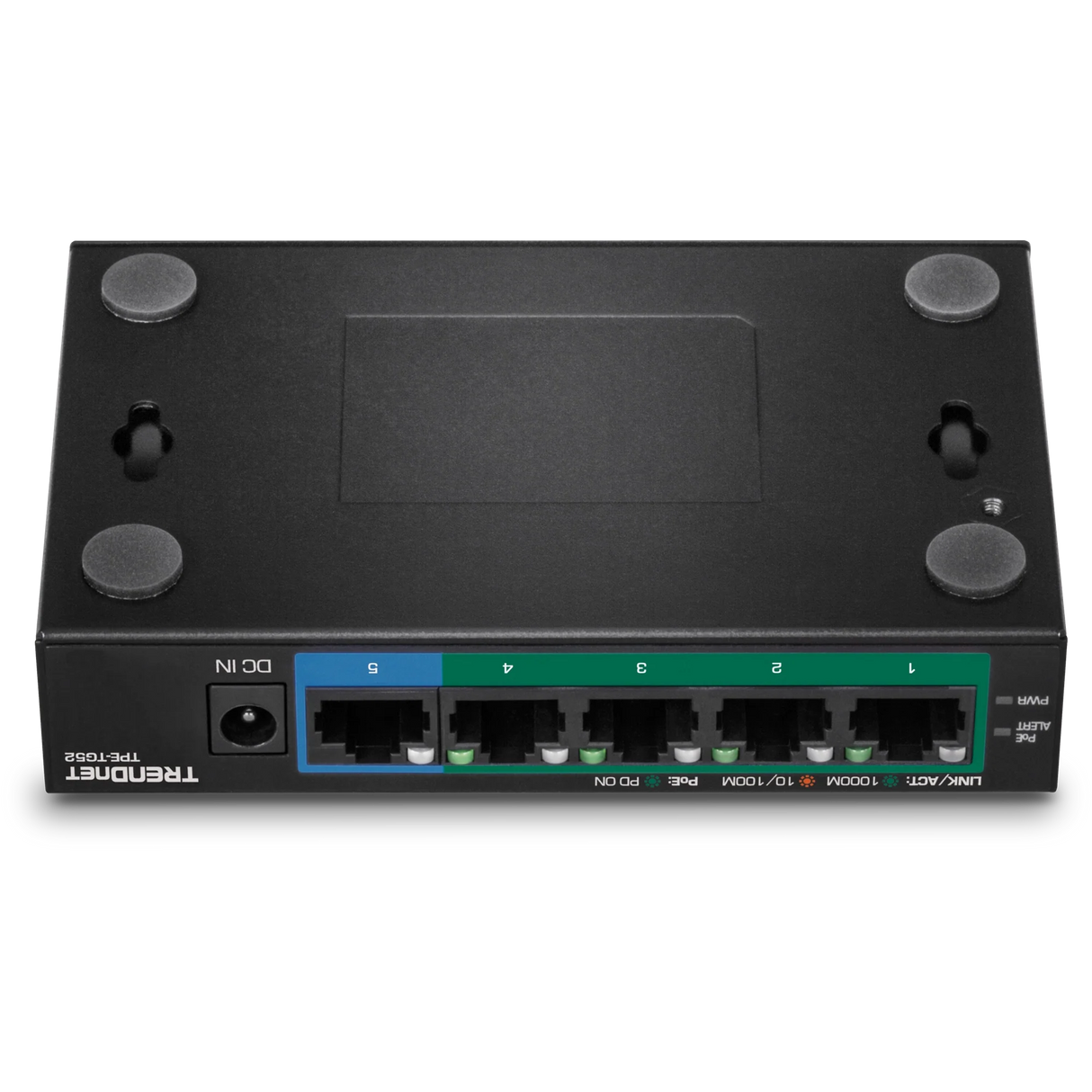 TRENDnet TPE-TG52 5-Port Gigabit PoE+ Switch (32W)