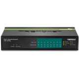 TRENDnet TPE-TG80g 8-port Gigabit GREENnet PoE+ Switch, 123W PoE Budget