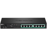 TRENDnet TPE-TG83 8-Port Gigabit PoE+ Switch, 65W PoE Budget