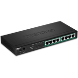 TRENDnet TPE-TG84 8-Port Gigabit PoE+ Switch, 120W PoE Budget