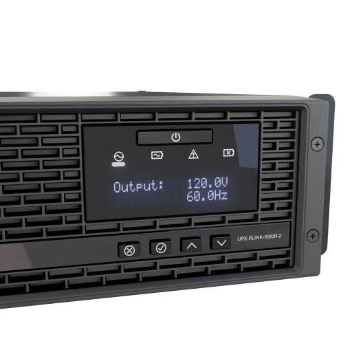 Middle Atlantic NEXSYS™ 1000VA, 15 Amp UPS Backup Power System with RackLink™, Bank Outlet Control
