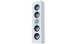 Elac Muro 4" x 2 On-Wall Sealed Cabinet Speaker - White, Each