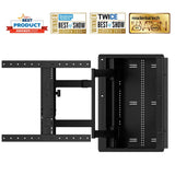 Sanus VIWLF128-B2 Preminum Large In-Wall Full-Motion Mount for TV's 42-85"