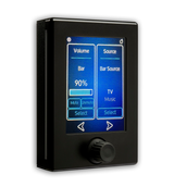LEA CS TOUCH-BLK Connect Series Touch PoE-Powered Wall Controller - Black