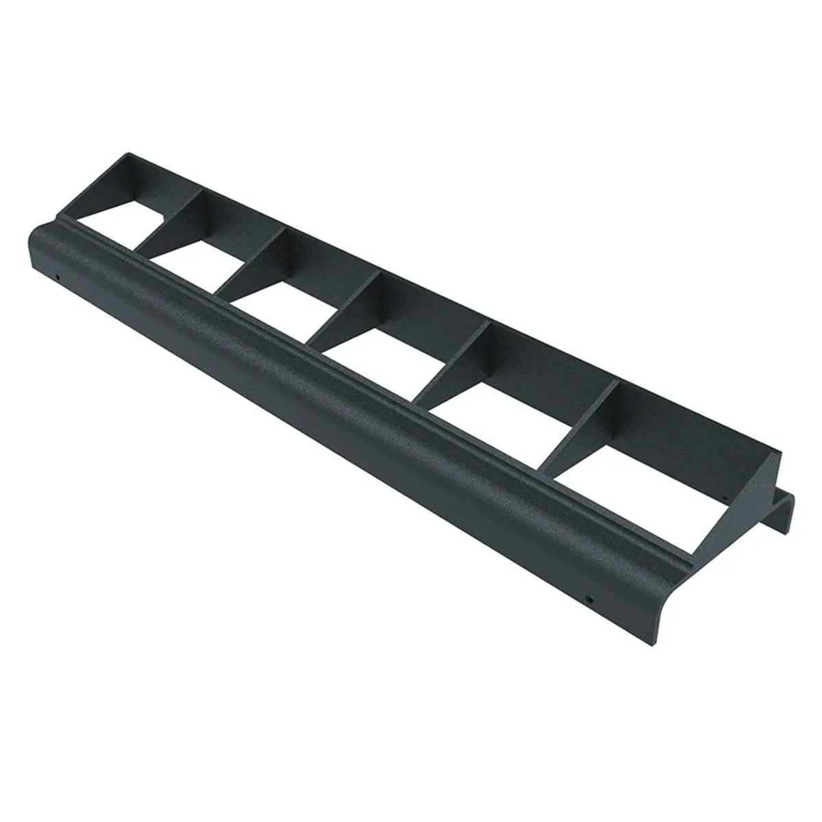 Proluxe PLX-WGL-RGBW-AVSR-1-BK SENIK GRAZE LIT RGBW ASYMMETRIC ANTI-GLARE LOUVER, BLACK - 12"