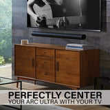 Sanus WSSAWM1-B2 Extendable Soundbar Wall Mount for Arc & Arc Ultra.  BLACK