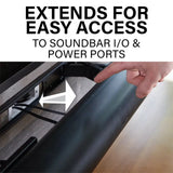 Sanus WSSAWM1-B2 Extendable Soundbar Wall Mount for Arc & Arc Ultra.  BLACK