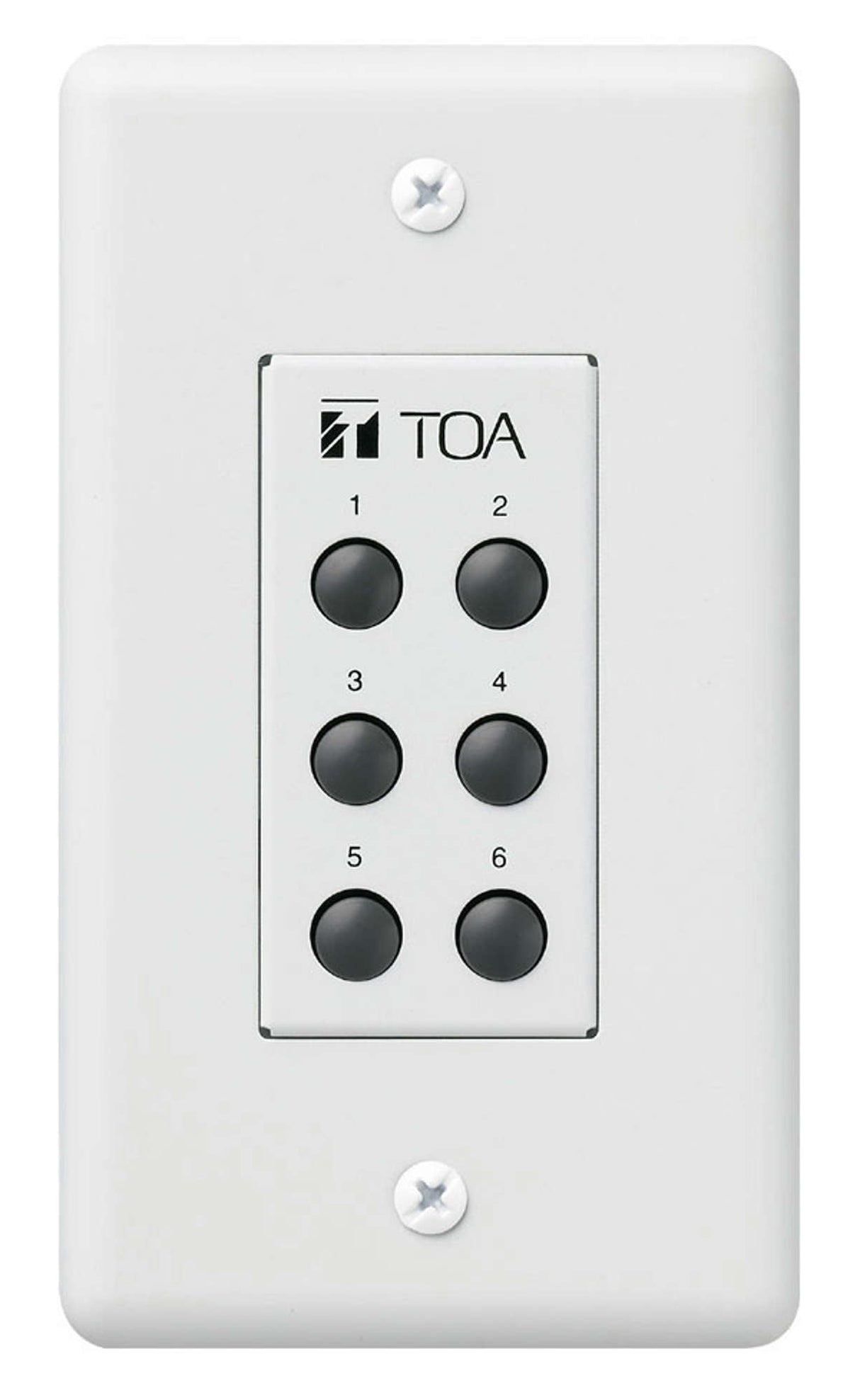 TOA ZM-9001 9000 Series Remote Panel 6-Switches