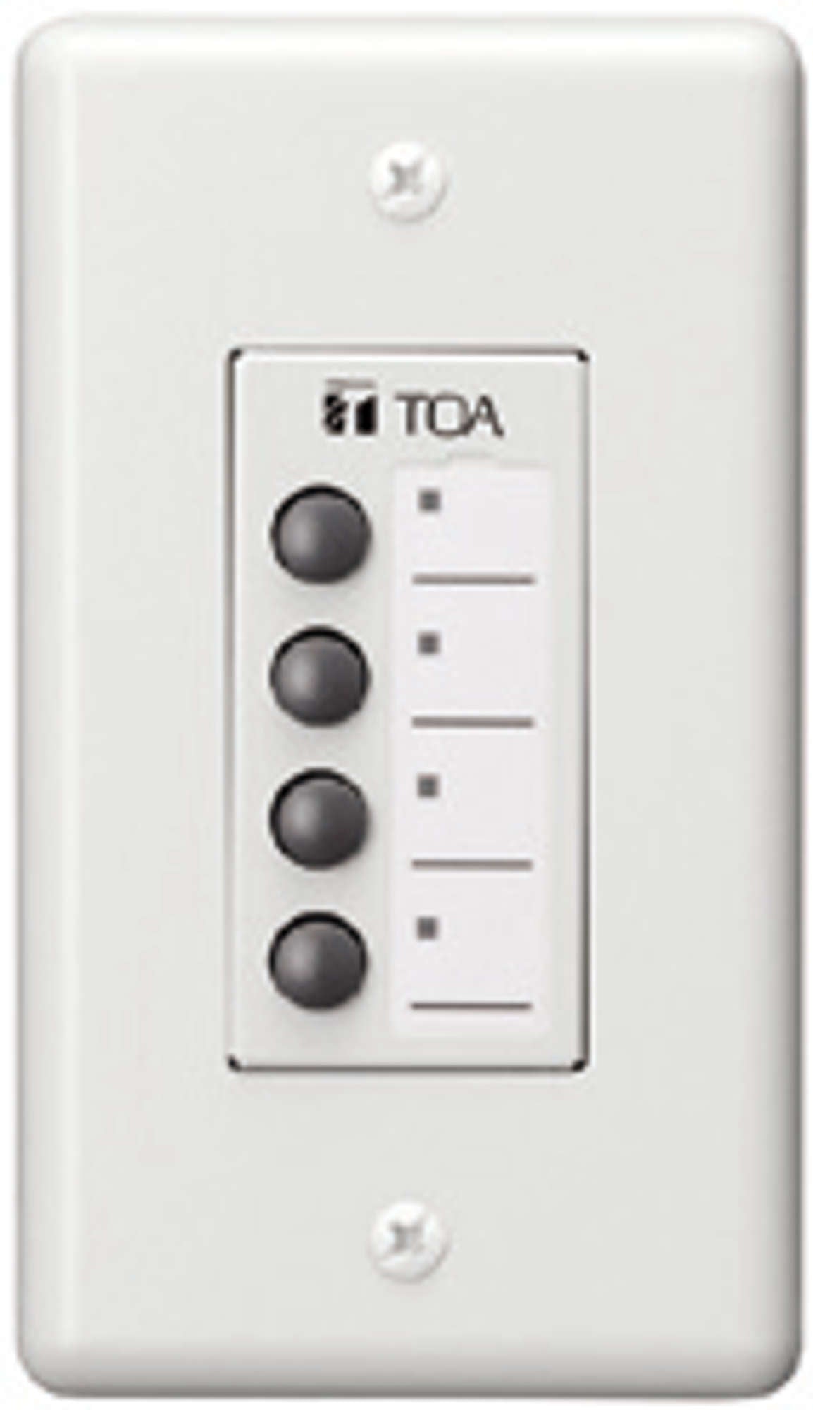 TOA ZM-9011 9000M2 Assignable 4-Button Remote Panel w/Led Indicators Used for 9000M2 Series