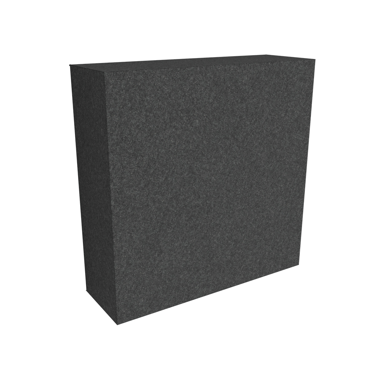 Middle Atlantic ADA-WT-4IN-CHG 4" Depth 2'x2' Wall Tile, Charcoal Gray