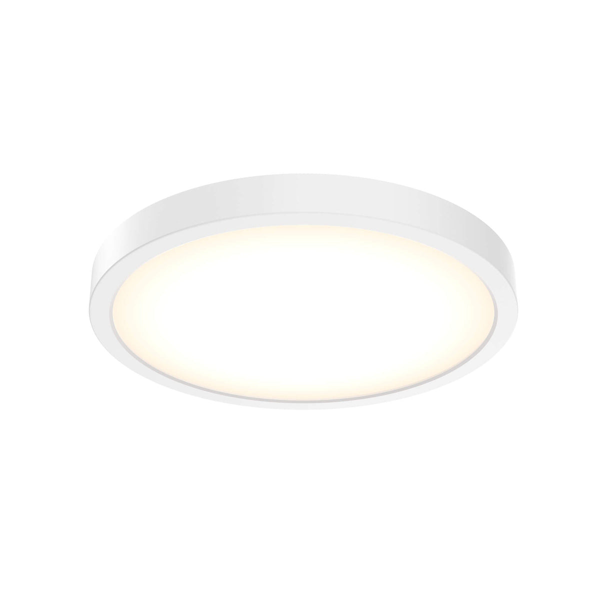 DALS CFLEDR10-CC-V-WH Round Flush Mount, universal 120V-347V, 0-10V dimming