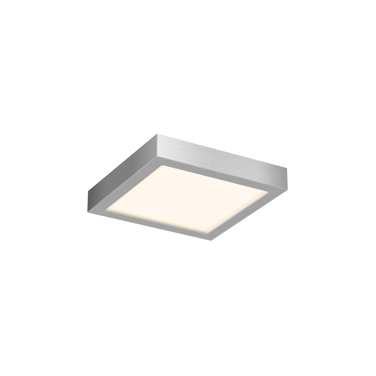 DALS CFLEDSQ06-CC-SN Square LED flushmount