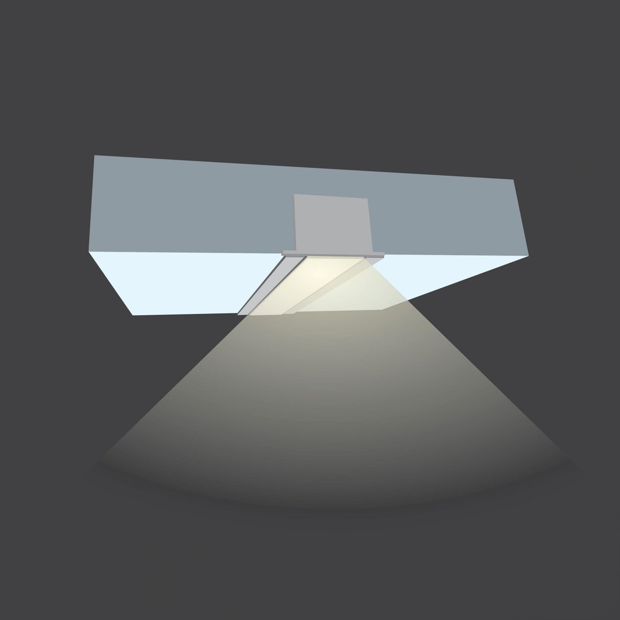 Diode Channel Bundle, SLIM RECESSED, Frosted Cover and 3 End Caps
