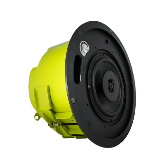 SoundTube CM62-BGM-II-WH 6.5" In Ceiling Speaker with white magnetic grill, Each