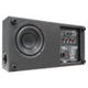 Earthquake CP-8 "COUCH POTATO" 8" POWERED SUB. LOW PROFILE, PORTED AND *DOWN FIRING* BLACK ASH Laminate-PER EACH