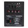 Earthquake CP-8 "COUCH POTATO" 8" POWERED SUB. LOW PROFILE, PORTED AND *DOWN FIRING* BLACK ASH Laminate-PER EACH