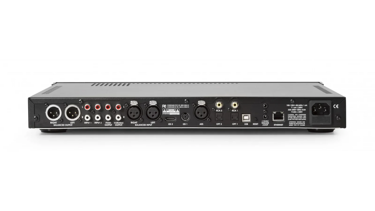 Elac Alchemy DDP-2 Preamplifier/DAC/Roon End point - Black, Each